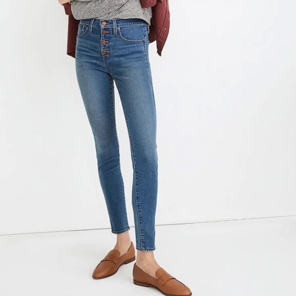 Madewell 10” High Rise Skinny